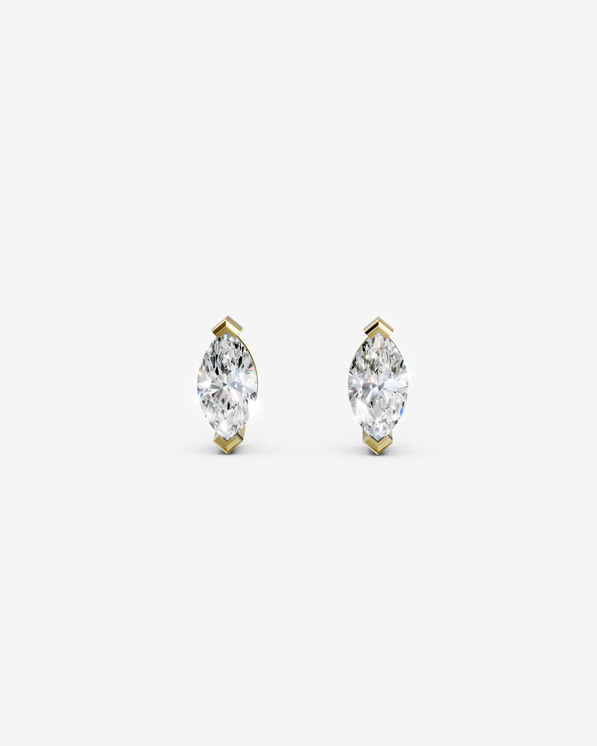 Marquise studs