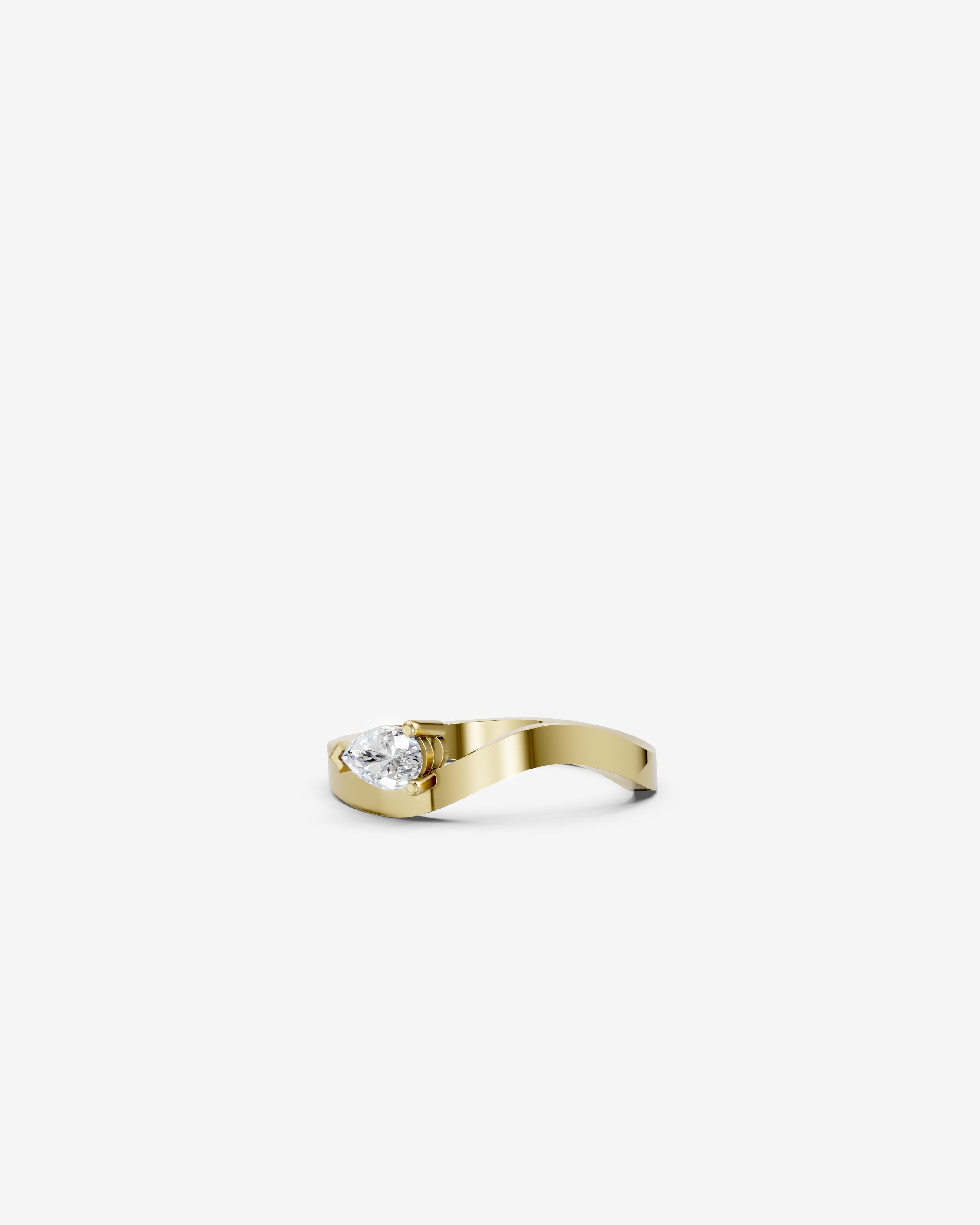 Via pear ring