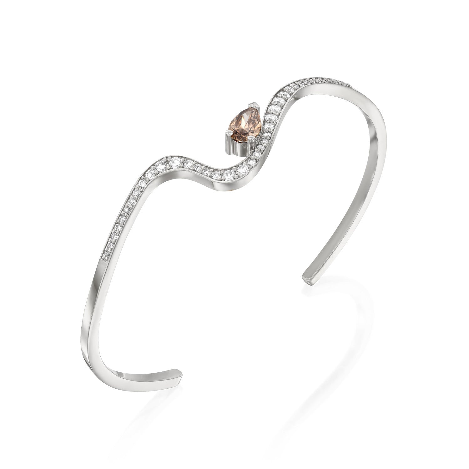 Brown Pear on Wrist