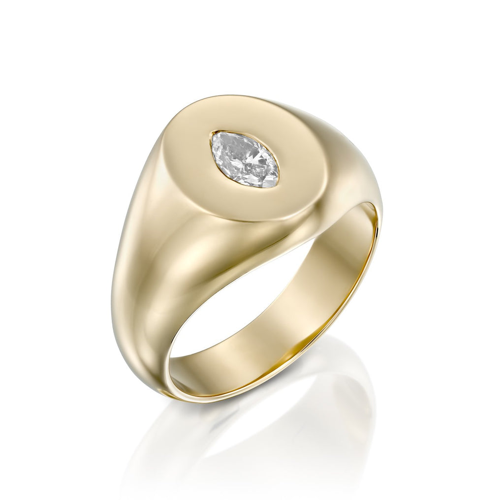 Snake eye ring - levnaro - לבאנארו