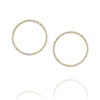 grand diamond circular earrings עגילי יהלומים עיגול חישוק גדולים