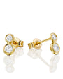 Double bubble earrings - levnaro - לבאנארו