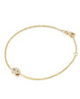 diamond evil eye bracelet gold צמיד יהלום עין זהב יוקרתי