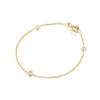 diamond bubble bracelet gold precious צמיד זהב משבוץ יהלום בועה יוקרתי