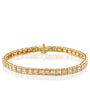 צמיד טניס משובץ יהלום שוקולד chocolate diamond bracelet luxary