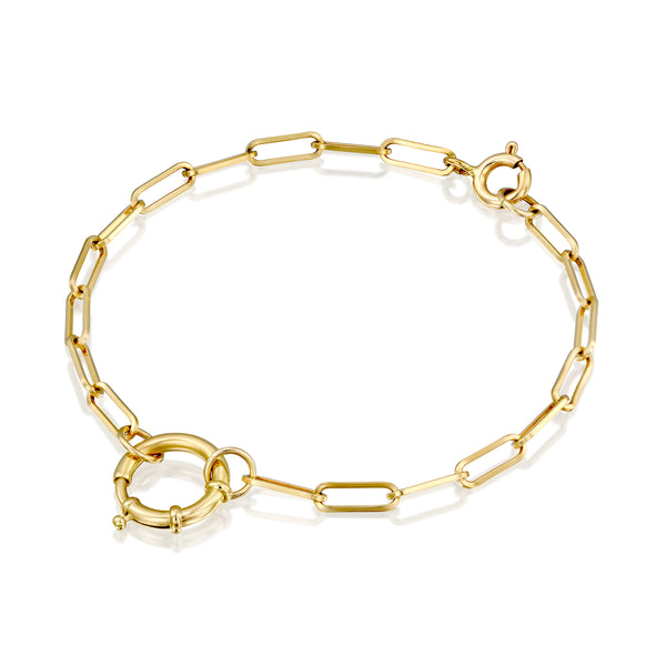 צמיד זהב יוקרתי עיצוב אישי gold bracelet 