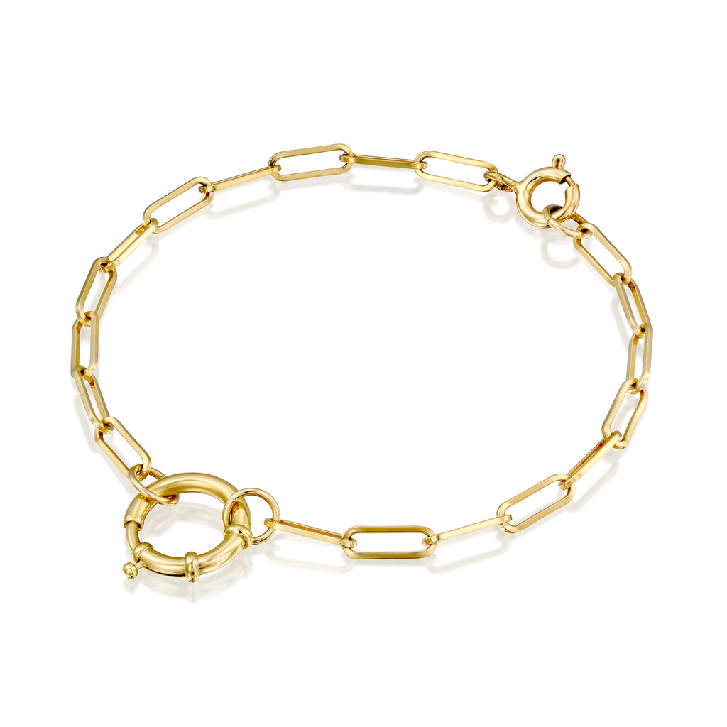 Audrey bracelet w Letter - levnaro - לבאנארו