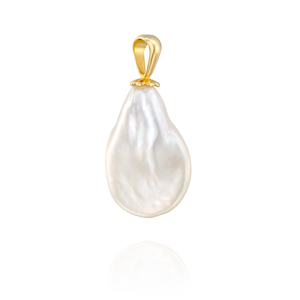 monroe pearl pendant אלגנטי יוקרתי תליון פנינה