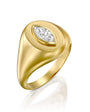 gold ring diamond uniqe טבעת זהב משובצת יהלום יוקרתי מסוגנן