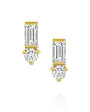עגילי יהלום בעיצוב אישי diamond earings precious