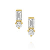 עגילי יהלום בעיצוב אישי diamond earings precious
