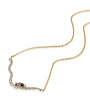 brown marquise on neck - levnaro - לבאנארו