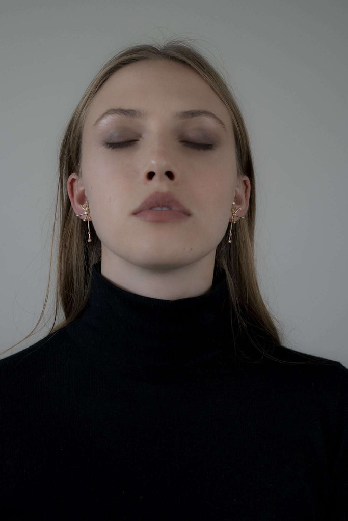 Sunlight earrings - levnaro - לבאנארו