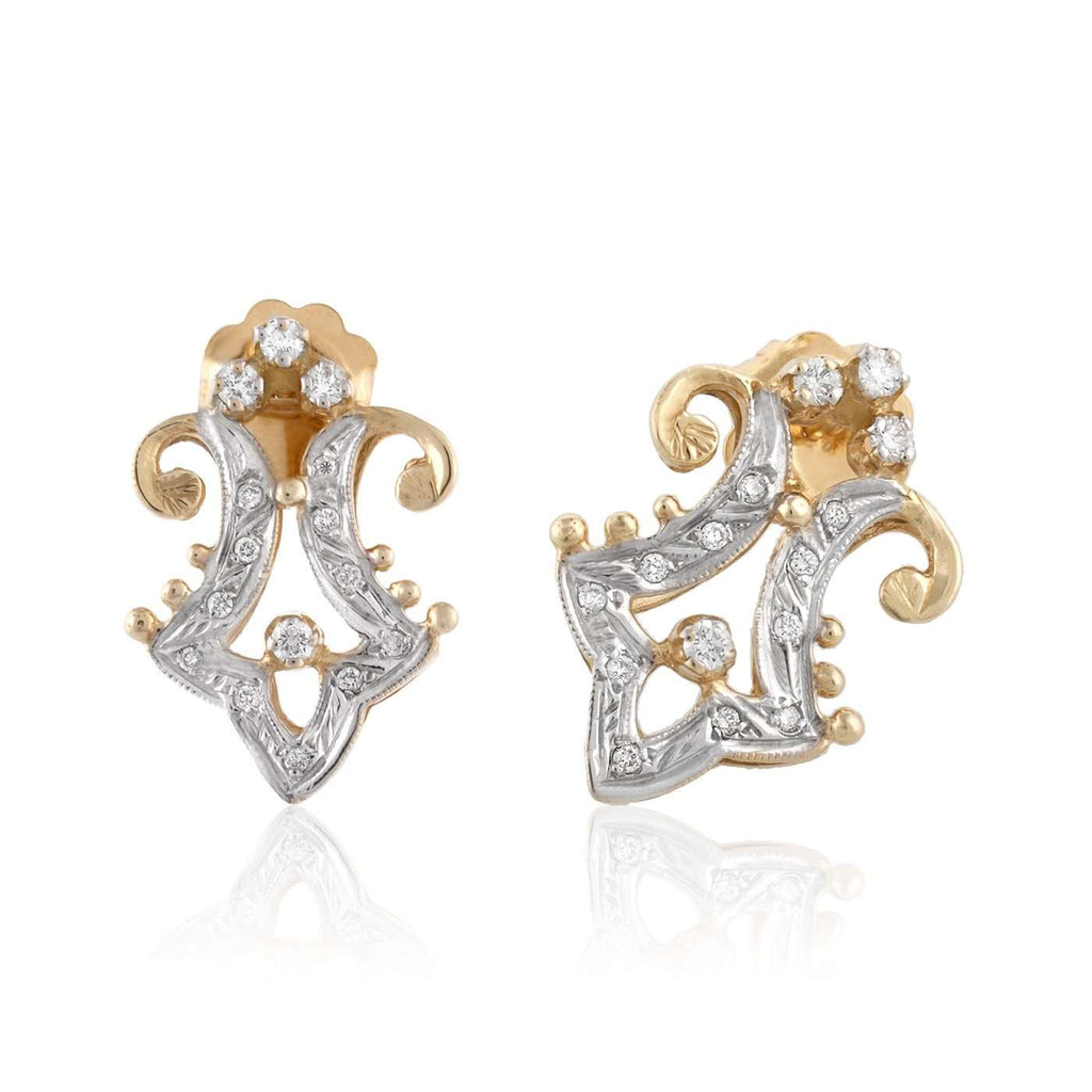 Vintage earrings - levnaro - לבאנארו