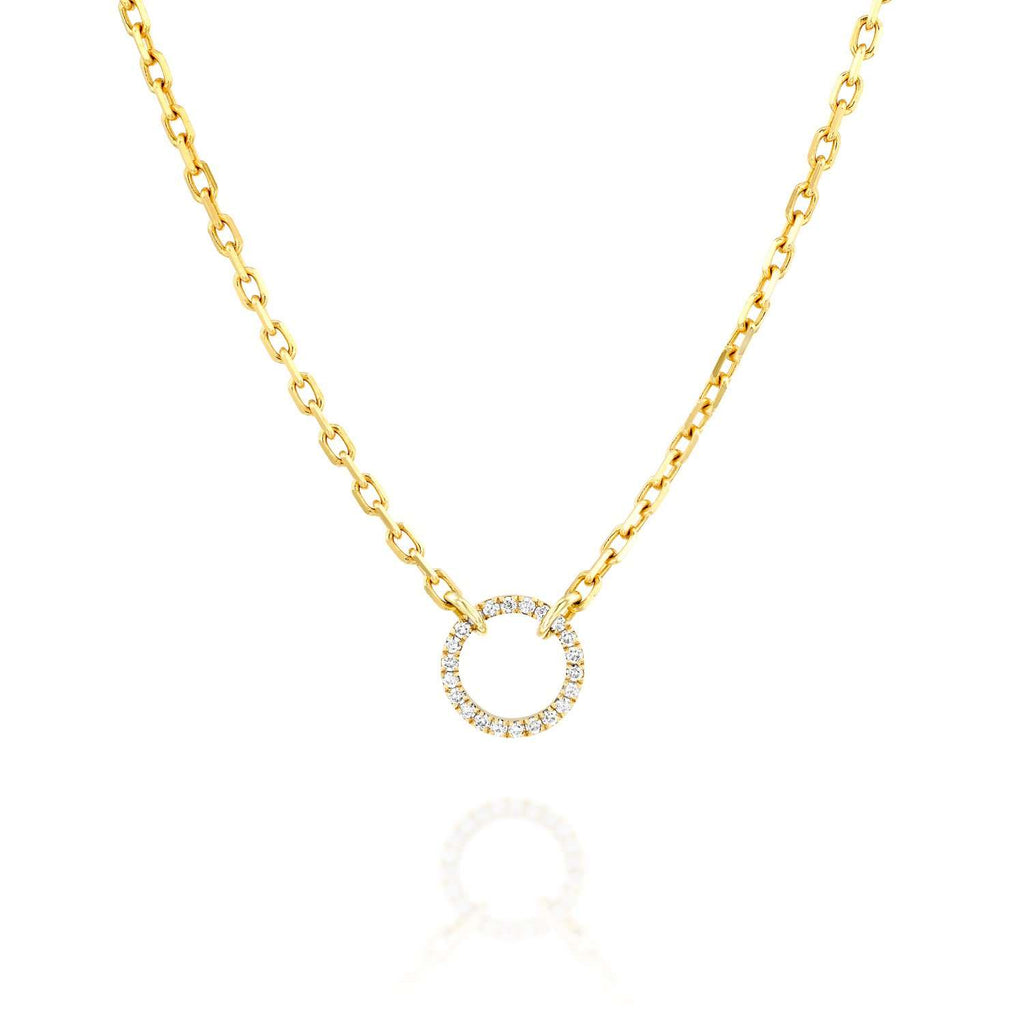 Rosa necklace - levnaro - לבאנארו