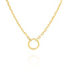 Rosa necklace - levnaro - לבאנארו