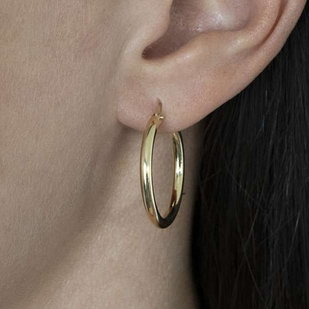 Thin Hoops - levnaro - לבאנארו