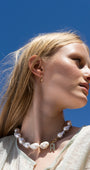 monroe pearl necklace שרשרת פנינים מונרו