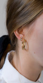 Double bubble earrings - levnaro - לבאנארו