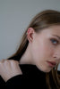 Rockstar black earring - levnaro - לבאנארו