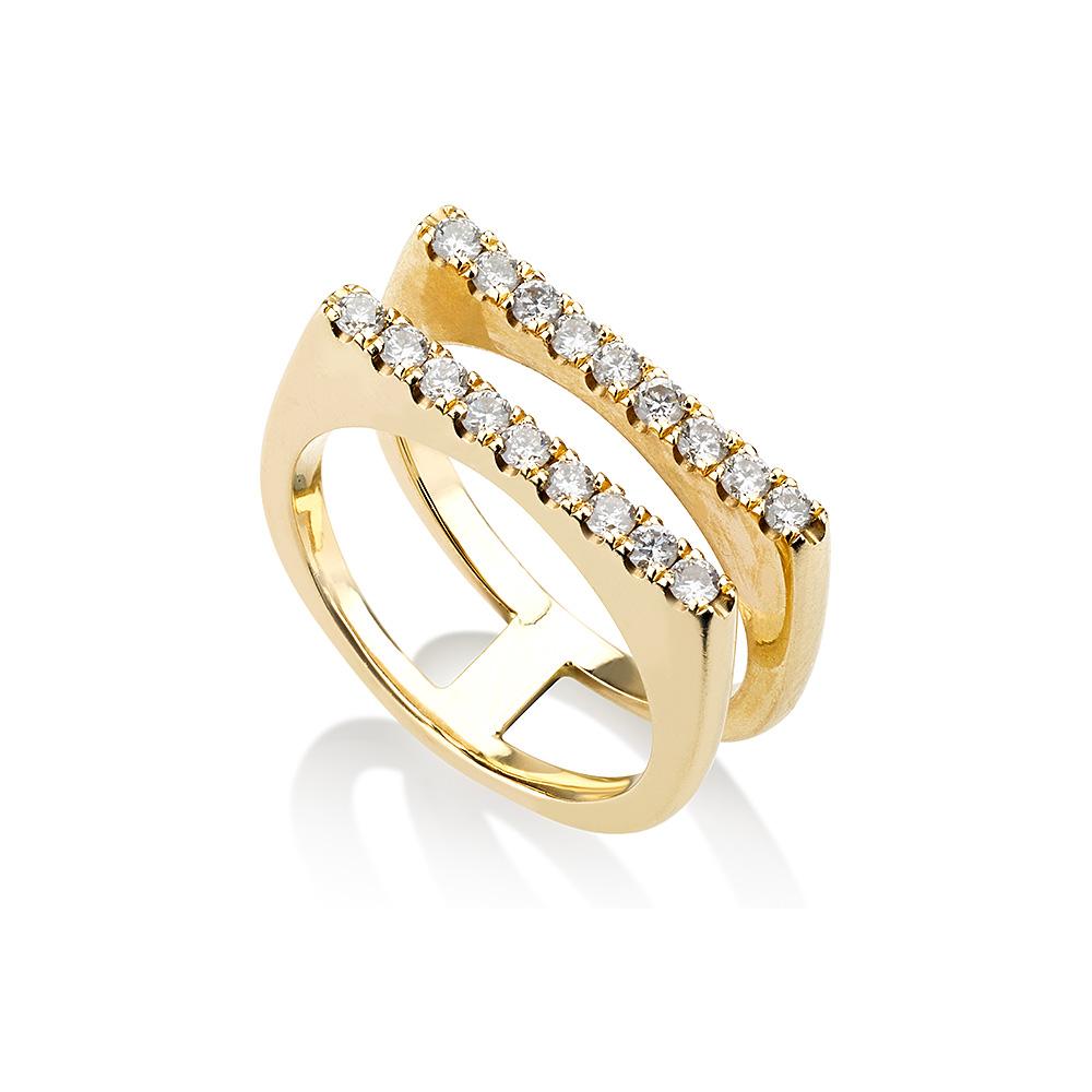 black diamond strips white gold ring טבעת יהלום שחור פסים זהב יוקרתי