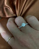 white gold engagment diamond ring round טבעת יהלום אירוסין זהב לבן עגולה מסוגננת